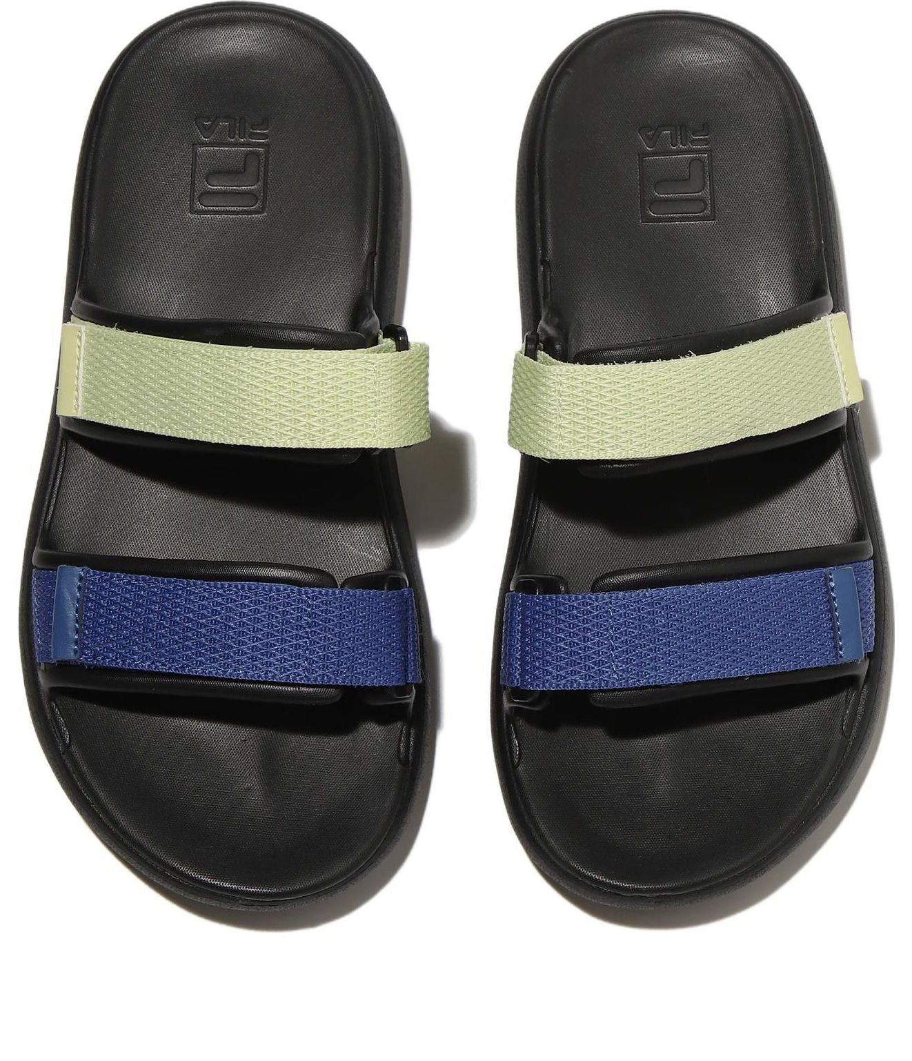 FILA Drifter Tube Slide 'Black Blue Green' 1SM01980F_001