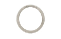 SAINT LAURENT Brass Rings Women's Silver