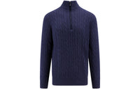 Loro Piana Zipped Turtleneck Knit Jumper