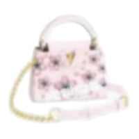 LOUIS VUITTON X Takashi Murakami Capucines Mini Pink