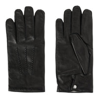 Loro Piana Wool Gloves Men's Black