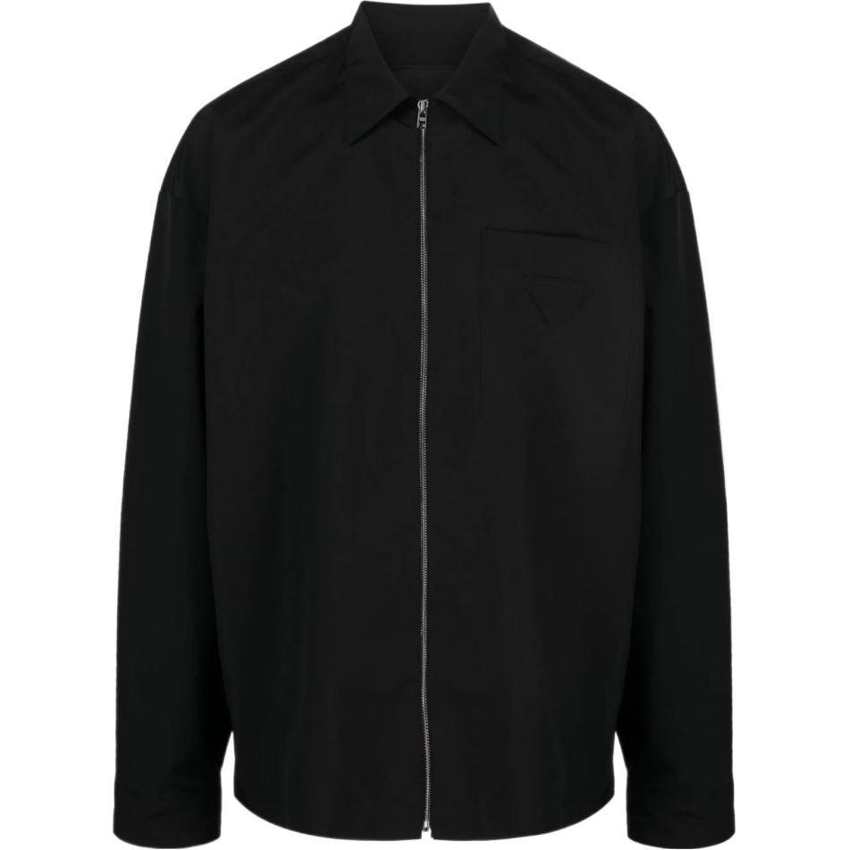 PRADA Zipped Long-Sleeved Shirt