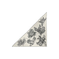 HERMES Silk Knit Scarves Women's White