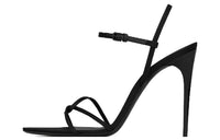 SAINT LAURENT Clara Strap Sandals 11cm Women's Black