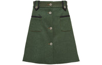 MIU MIU Casual Short Skirts Women's Green