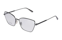 DIOR Irregular Shape Sunglasses Women's Silver