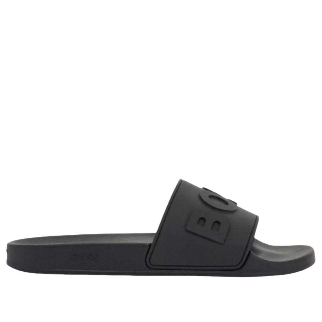 Hugo Boss Raised Italian Made Slides 'Black' 50498241-005