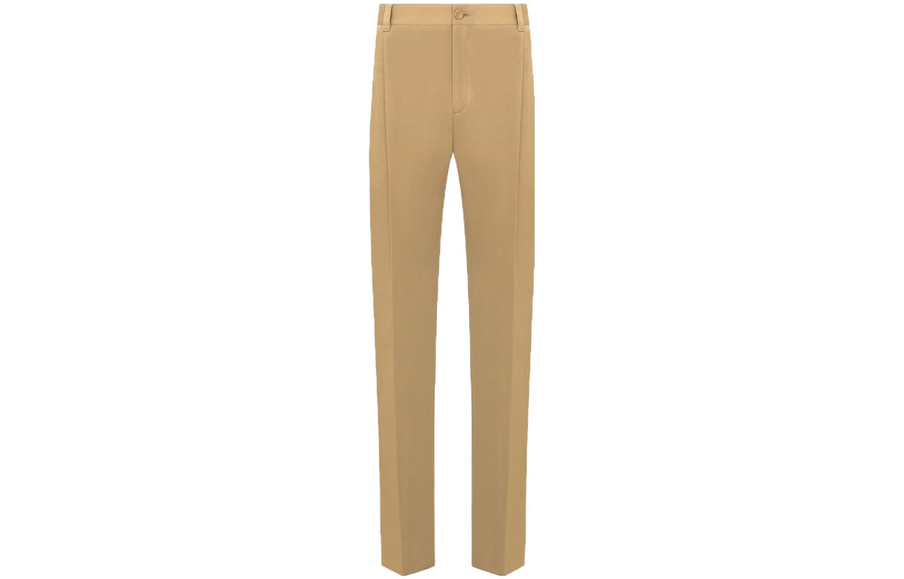 Denim Tears X DIOR Tears Casual Pants Men Beige