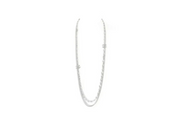 CHANEL Necklaces Women's Silver