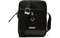 SAINT LAURENT Fabric Crossbody Bag Shoulder Bag Men's Black