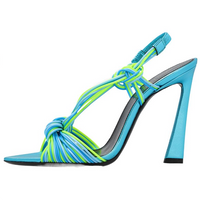 SAINT LAURENT One Strap Sandals 11.5cm Women's Blue