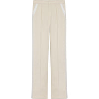 SAINT LAURENT Straight Leg Tuxedo Trousers