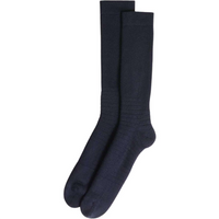 Loro Piana Mid-Calf Socks Men's 1 Pack Marine Blue