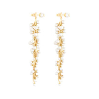 DIOR Resin, Metal Earrings Women's Gold
