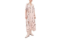HERMES Short-Sleeved Dresses Women's Pink