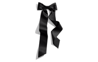 CHANEL Hair Clips Women's Black