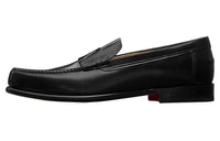 HERMES Kennedy Loafers Men's Black
