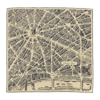 DIOR Silk Silk Scarves Women's Light Yellow