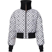 LOUIS VUITTON SKI Skiing Series FW24 Down Jacket Women's Black White