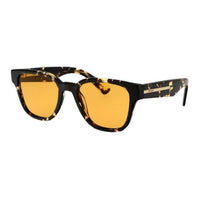 PRADA Acetate Square Sunglasses Men's Black