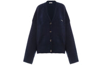 MIU MIU Loose Fit Knitwear Women's Blue