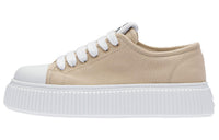 MIU MIU Low Top Stylish Skateboarding Shoes Women's Beige