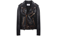CELINE Leather Jackets Women's Black