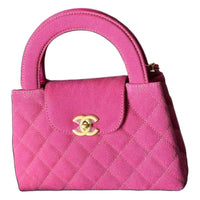 CHANEL Metal Shoulder Bag, Crossbody Bag, Handbag Mini Women's Rose Red