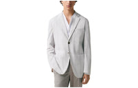 HERMES Business Suits Men Stone Gray