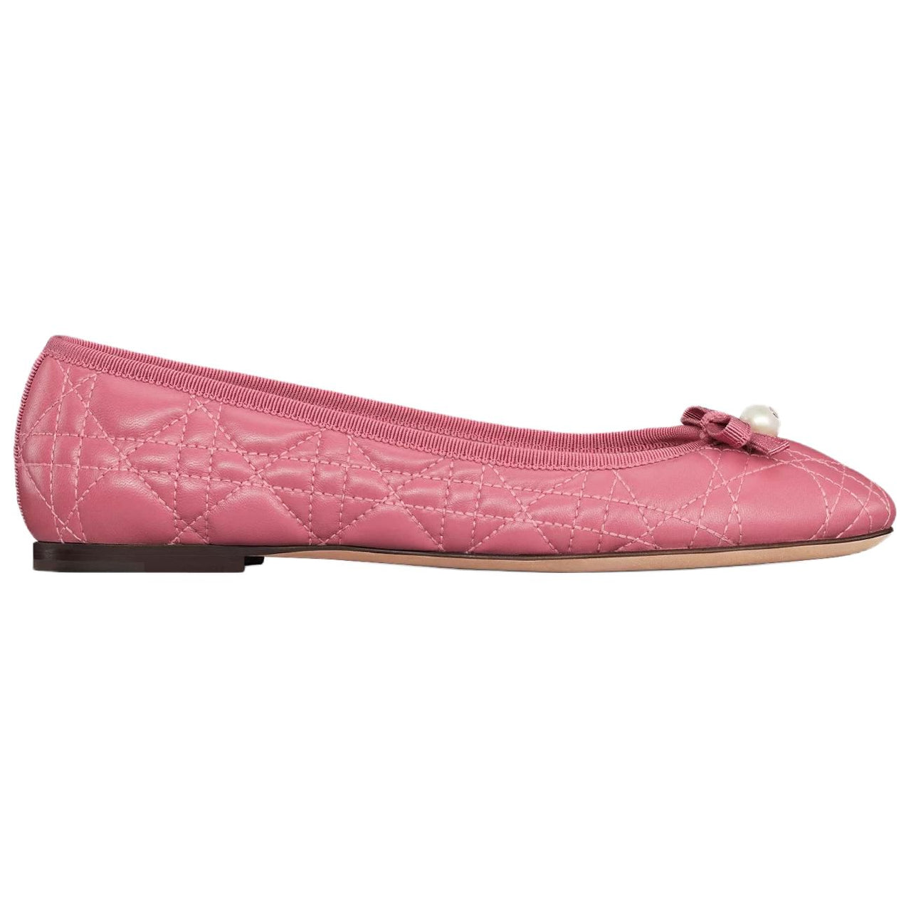 DIOR Casual Single Shoes Women's Dark Pink