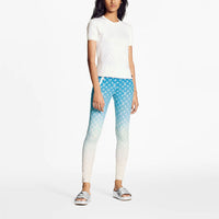 LOUIS VUITTON Leggings Women's Blue