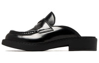 PRADA Abrasion Resistant Closed Toe Slippers Men's Black