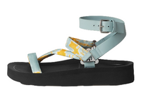 HERMES Strap Sandals Women's Blue Black