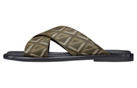 DIOR Alias Abrasion-Resistant Fashion Slippers Men's Khaki