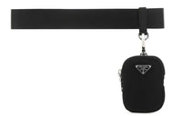 PRADA Leather Belts Women's Black