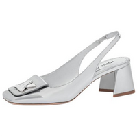 LOUIS VUITTON Shake High Heels 5.5cm Women's Silver