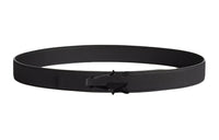HERMES Horse Head Smooth Mouth Leather Belts Men's Black Width: 3.2CM