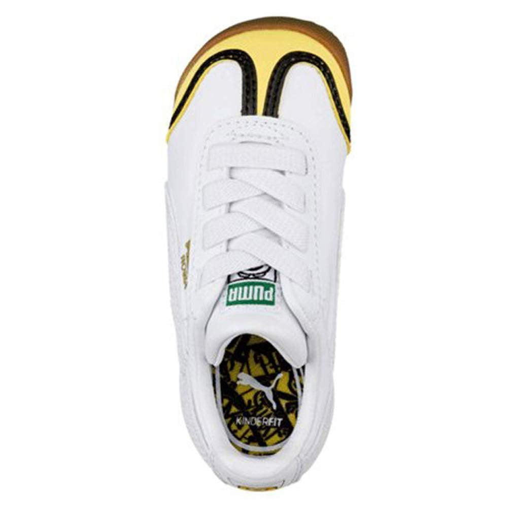 (TD) PUMA Minions x Roma Jr 'White Yellow' 365914-01