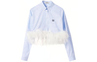 MIU MIU SS24 Shirt Women's Sky Blue