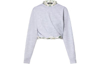 LOUIS VUITTON Floral Monogram Hem Sweater
