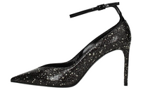 SAINT LAURENT Python Slim Heel High Heels Women's Black