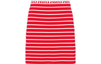 MIU MIU SS22 Casual Short Skirts Women's Red