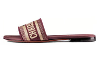 DIOR Dway Slide Slippers Women's Red