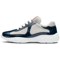 PRADA Low Top Casual Shoes Women's Royal Blue