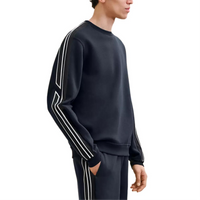 HERMES FW24 Sweatshirt Men's Ocean Blue