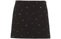 MIU MIU Casual Short Skirts Women's Black