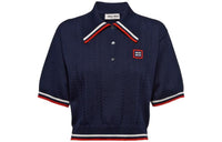 MIU MIU FW22 Polo Shirt Women's Blue