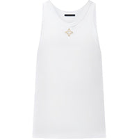 LOUIS VUITTON Brooch Detail Tank Top