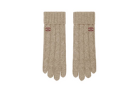 CELINE Knit Gloves Women's Khaki