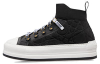 DIOR Walk'n'Dior Mid-Top Skateboard Shoes Women's Black